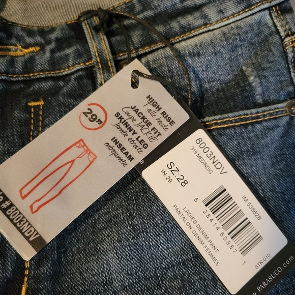 Parasuco jackie fit high-rise skinny leg Jean - Picture 1 of 3